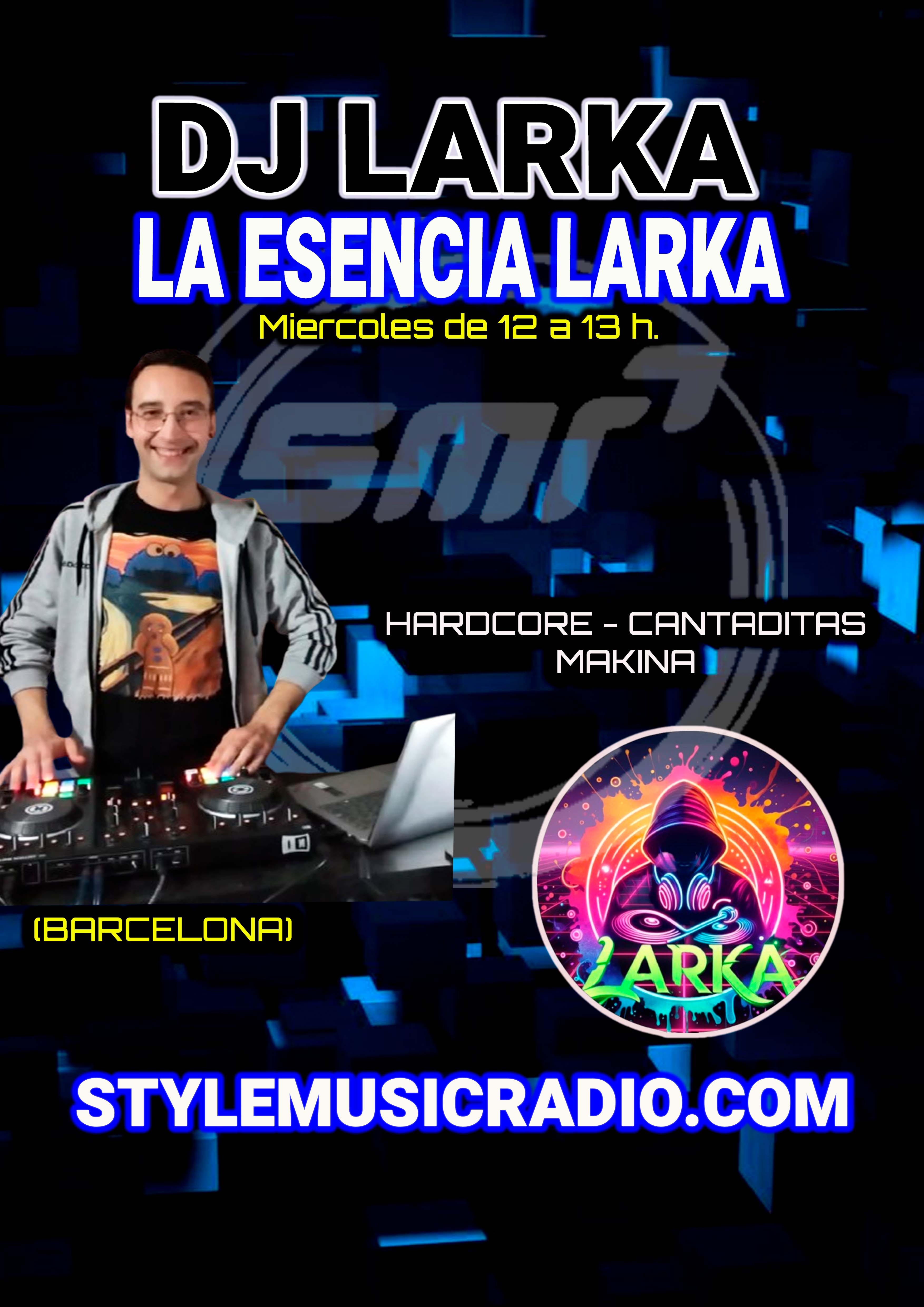 BANNER VERTICAL DJ LARKA