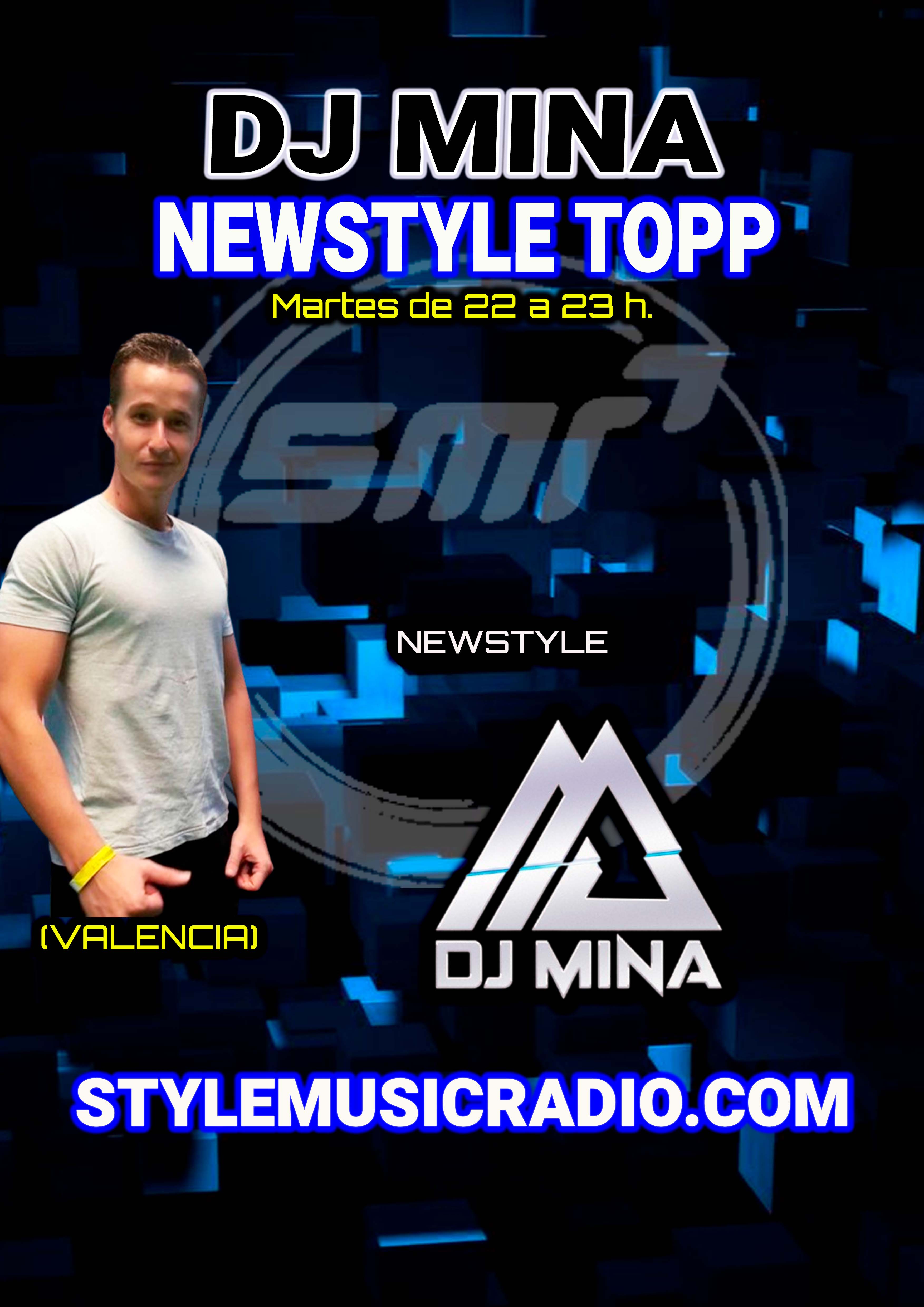 BANNER VERTICAL DJ MINA