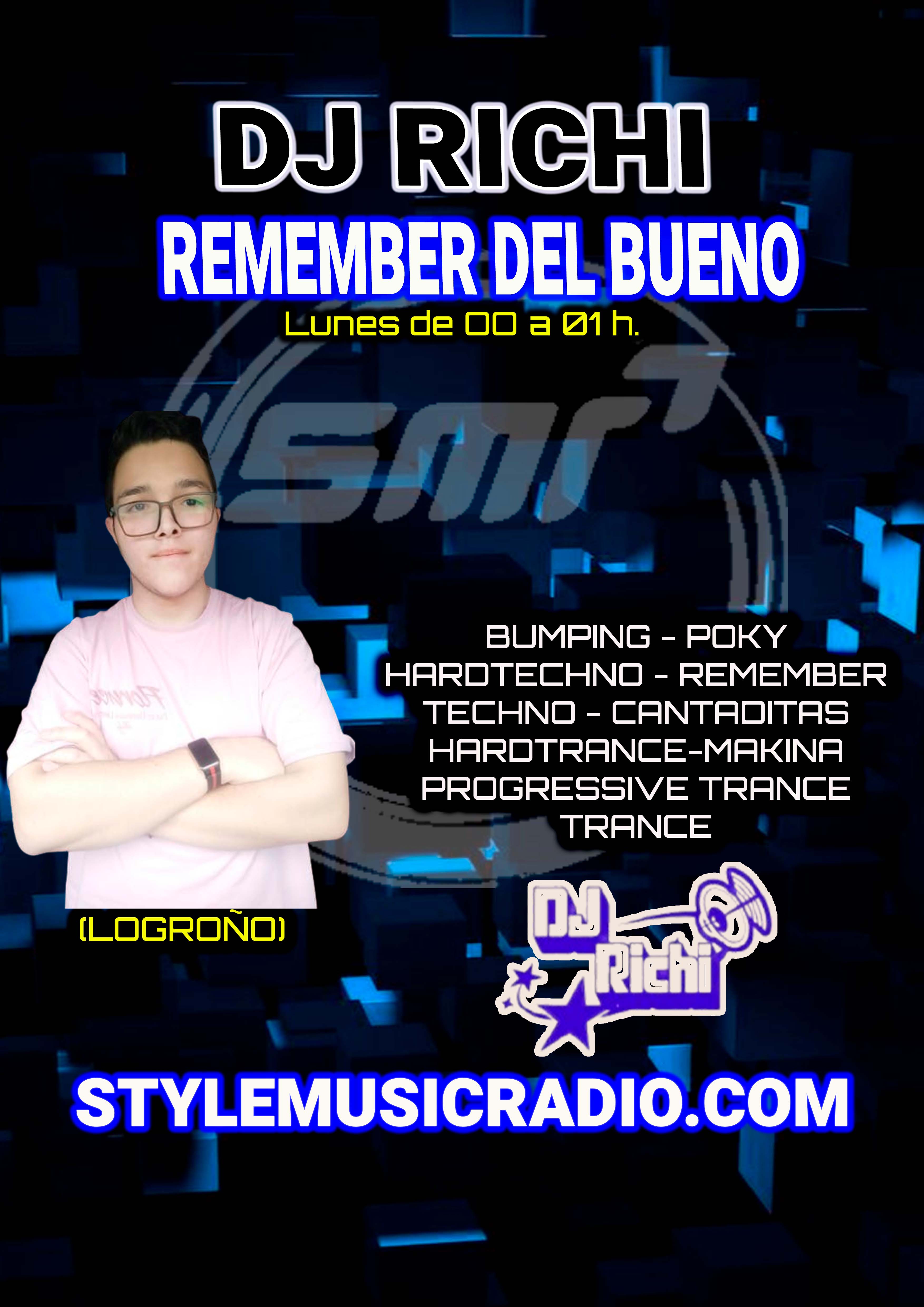 BANNER VERTICAL DJ  RICHI