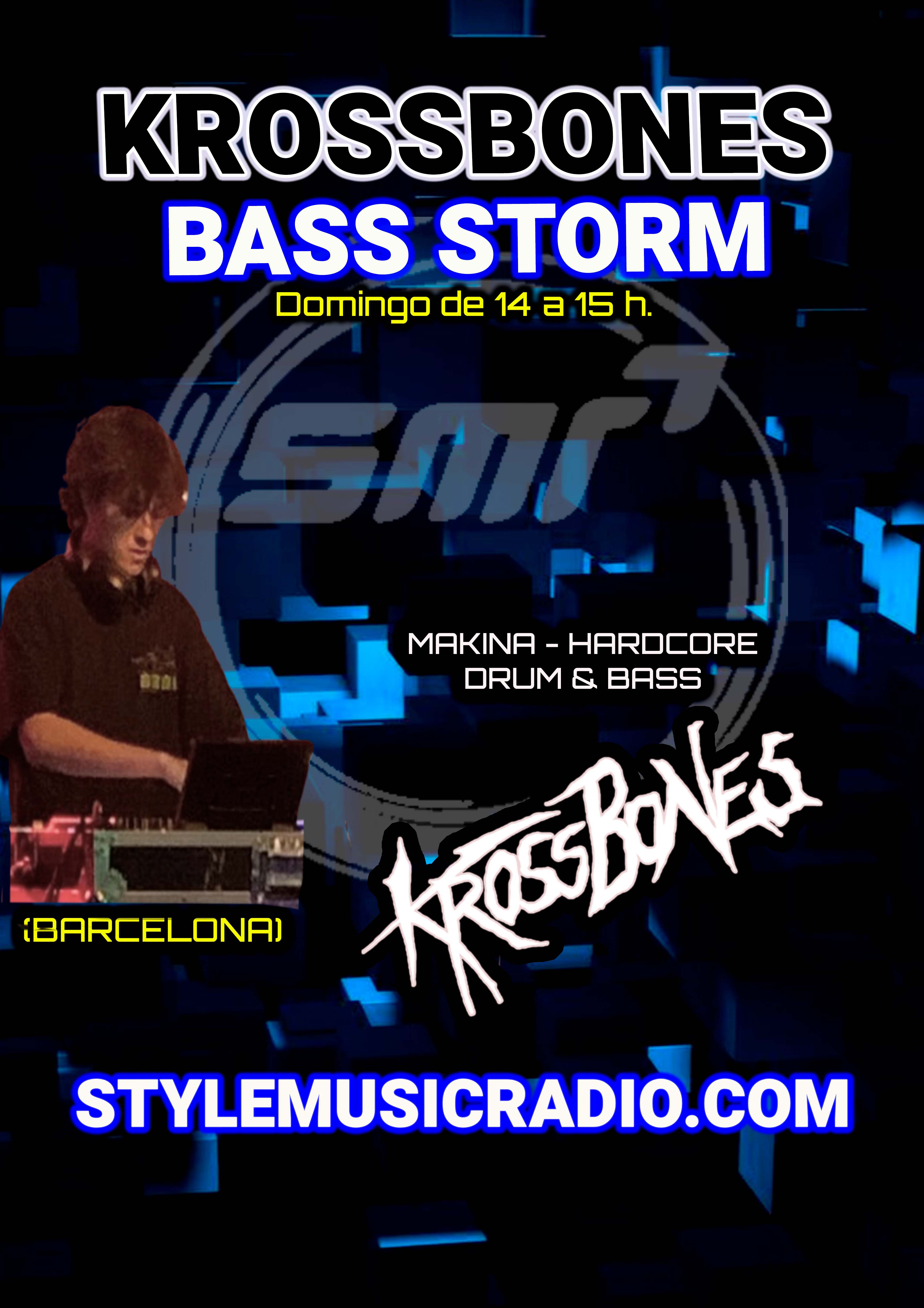 BANNER VERTICAL KROSSBONES