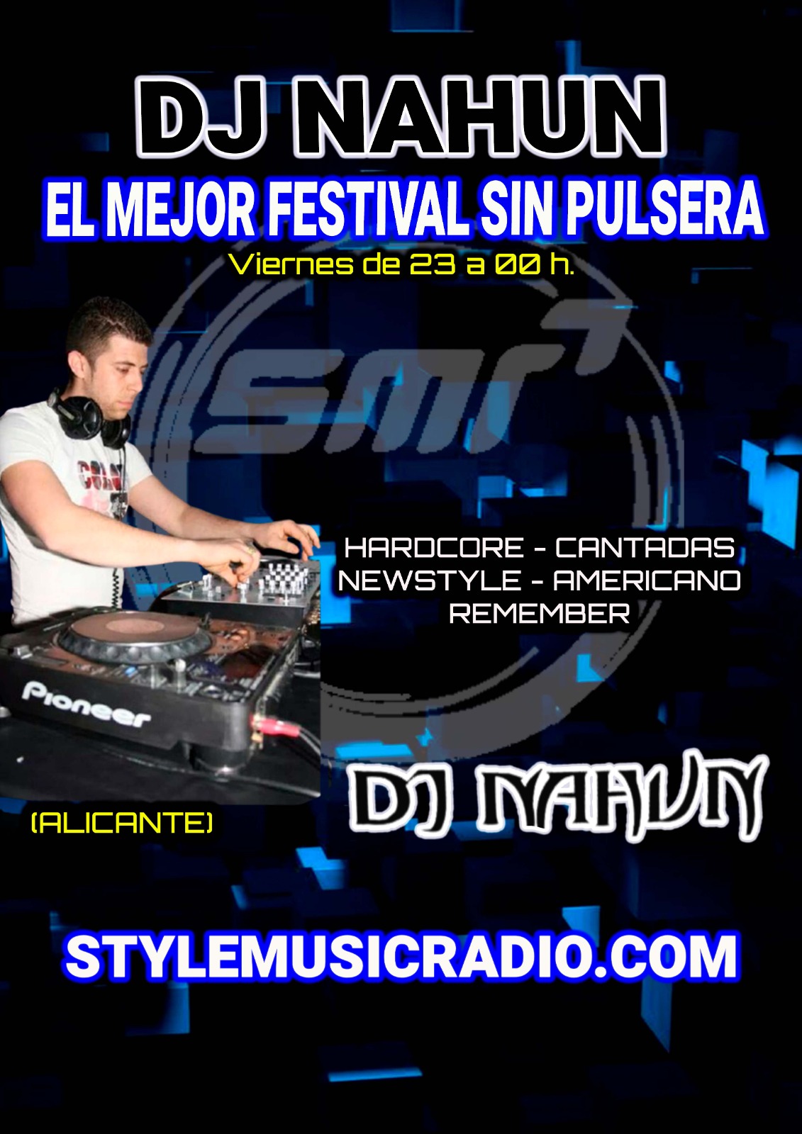 BANNER VERTICAL DJ NAHUN