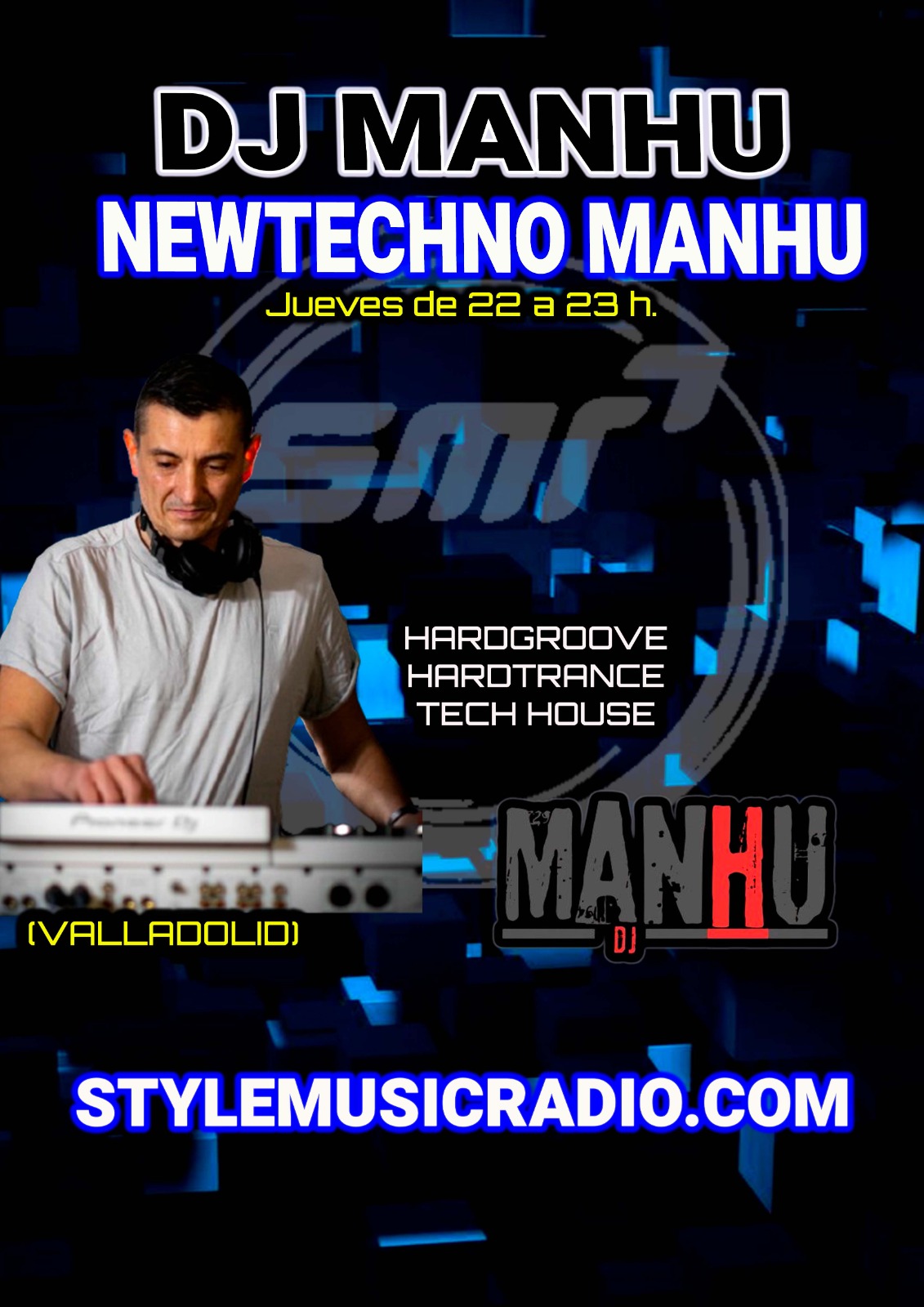 BANNER VERTICAL DJ MANHU