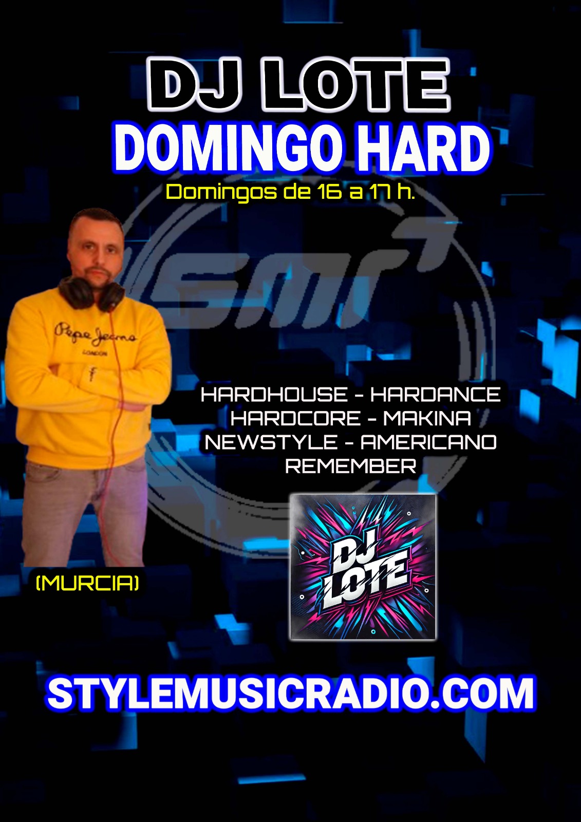 BANNER VERTICAL DJ LOTE