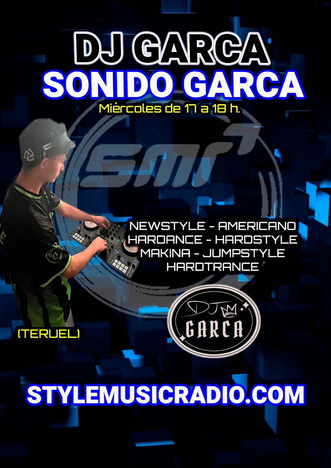 BANNER VERTICAL DJ GARCA