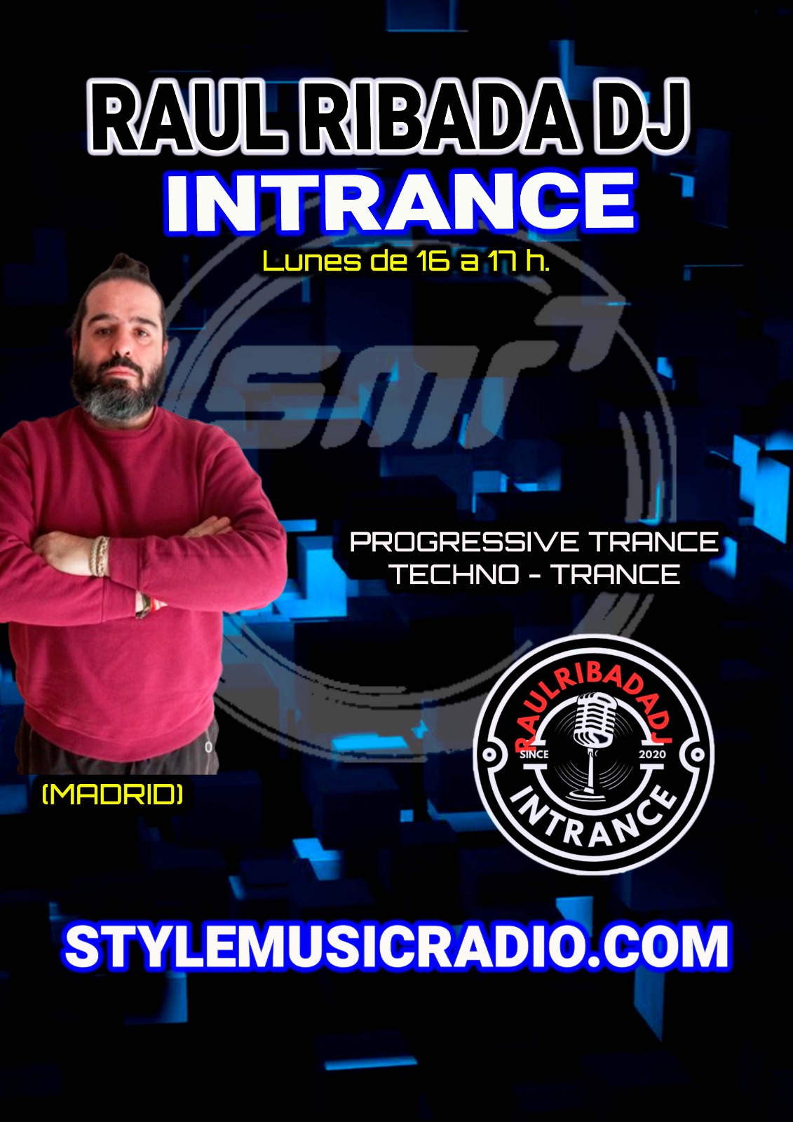 BANNER VERTICAL RAUL RIBADA DJ